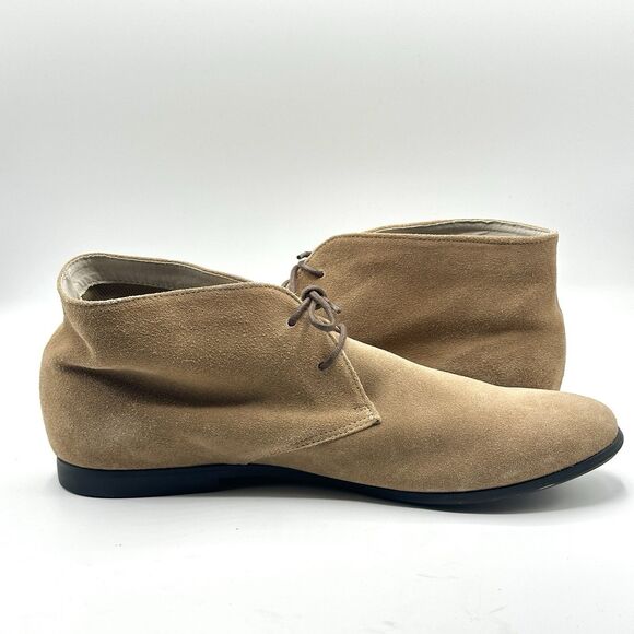 BED STU Men’s Chukka Desert Boots Brown Suede Size 9 Shoes Lace Up